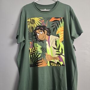 NEW Disney Shirt Adult XL Green Encanto Bruno Rats Disney Parks w $35 Tag/Sticke